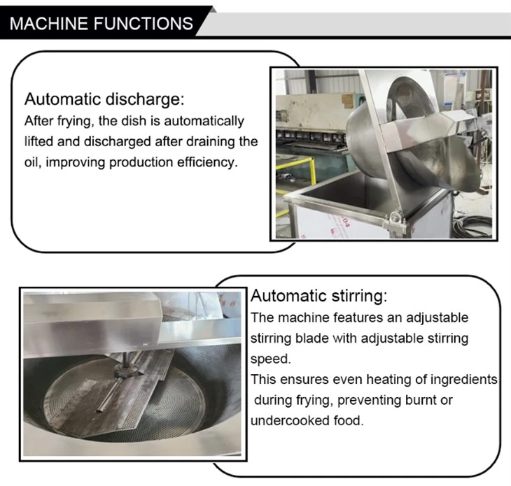 industrial deep fryer machine